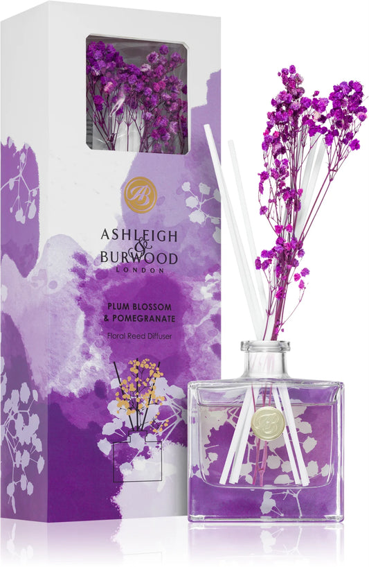 Ashleigh Burwood The Life In Bloom Plum Blossom & Pomegranate Reed Diffuser