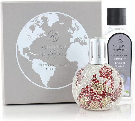 Ashleigh & Burwood Fragrance Lamp Gift Set Frosted Earth Magma